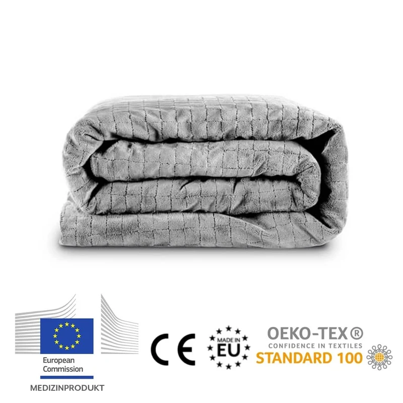 Couverture lestée à billes en acier inoxydable