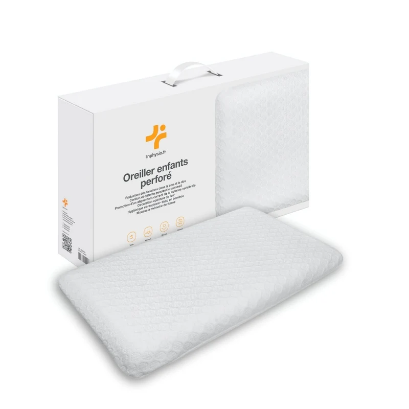 Oreiller enfants perforé | TISSU EN BAMBOU