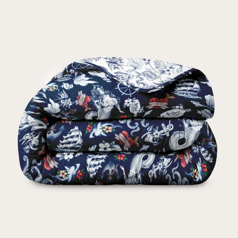 Wasbaar All Season Dekbed | A Fish Named Fred & HappyBed | Sea Paradise