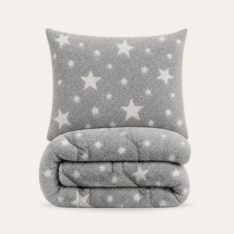 Wasbaar Kids All Season Dekbed | Glow In The Dark | Sterren | Met Kussensloop