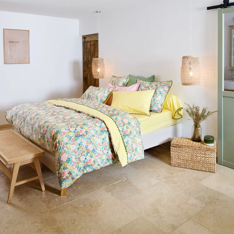 Housse de couette Lili - Percale de coton