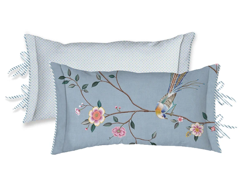 Coussin Percale de coton - BAMBOO BLOSSOM