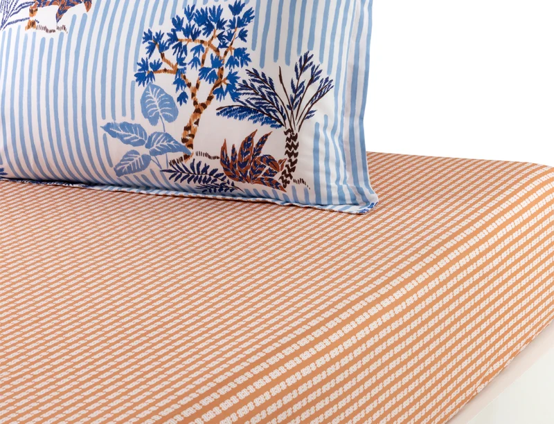 Drap housse Percale de coton - MAQUIS