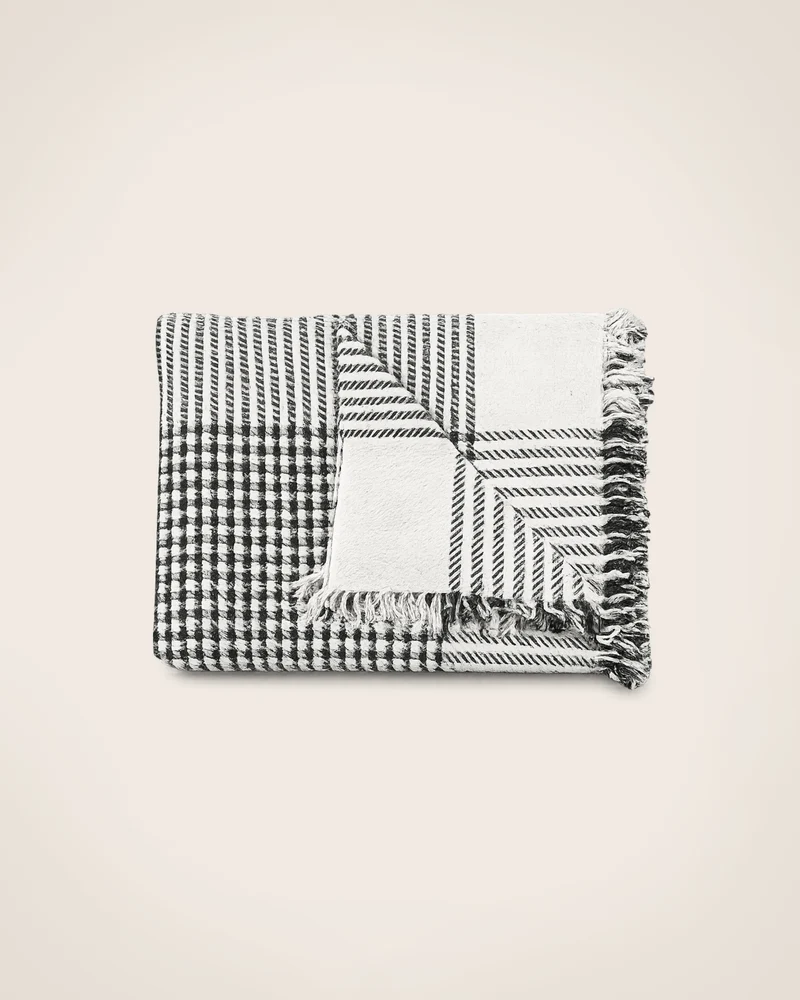 Plaid Pied de poule