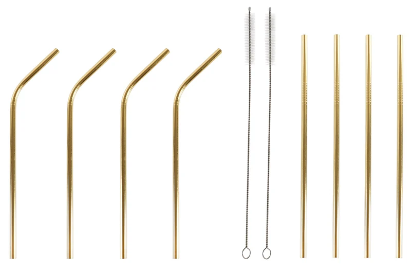 PAILLES - SET 10 - inox/nylon