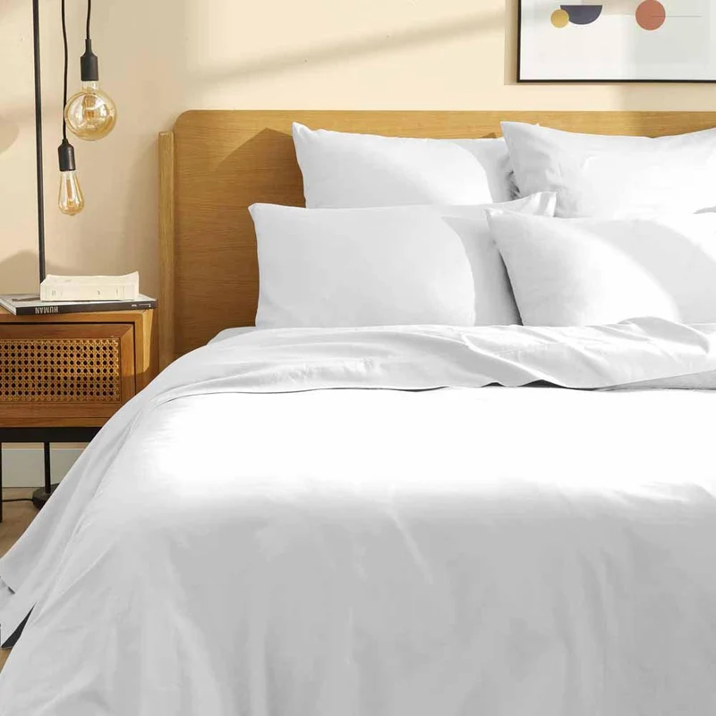 Parure de lit satin pur coton bio Signature