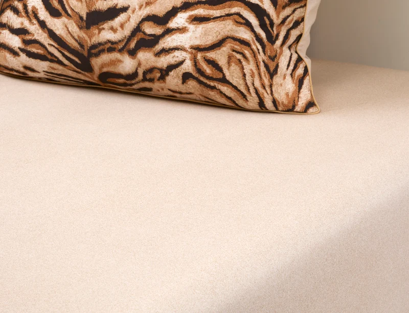Drap housse Satin Lyocell - K FAUVE