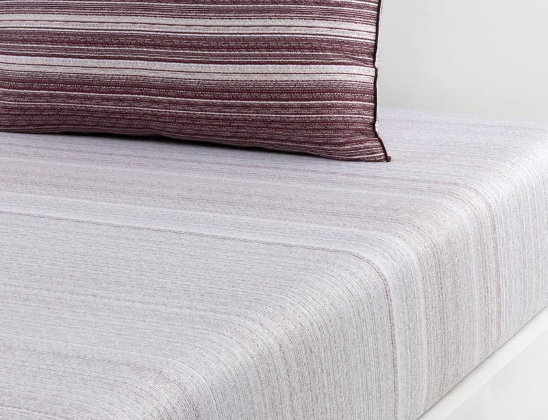 Drap housse Satin de coton - TERRA ROXA