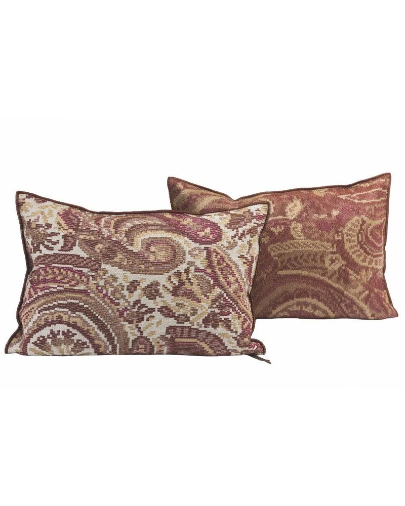Coussin Vice Versa In and Outdoor Jacquard Paisley, Bloomsbury