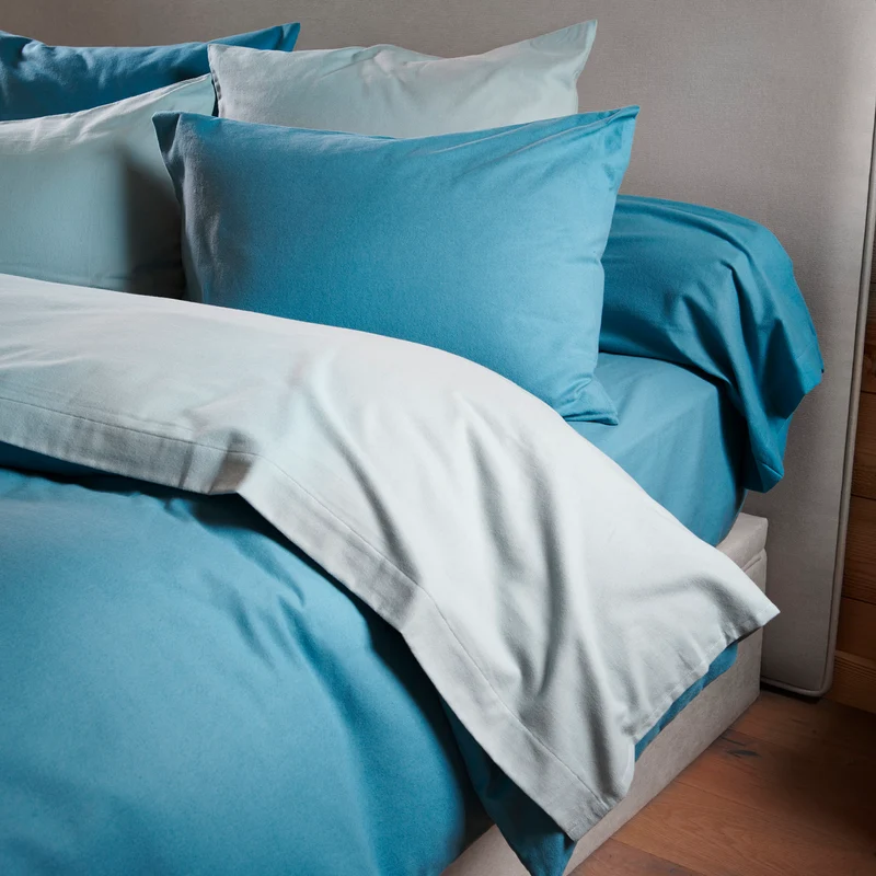 Housse de couette uni - Flanelle