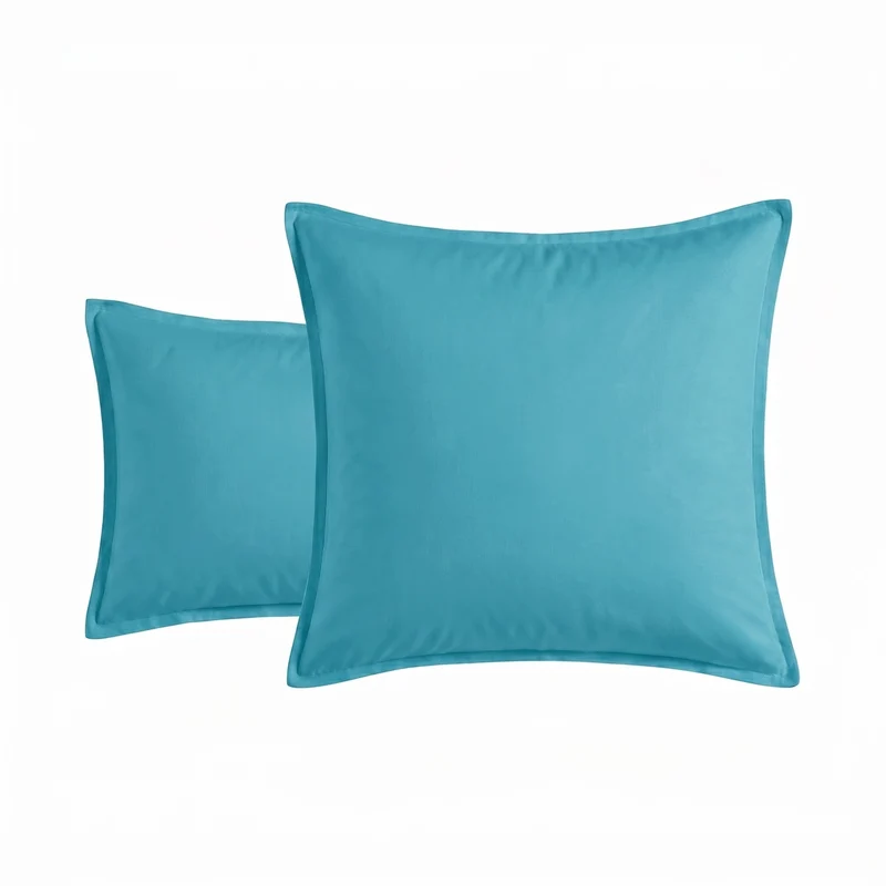 Taie d'oreiller unie - Satin Lavé 110 fils/cm²