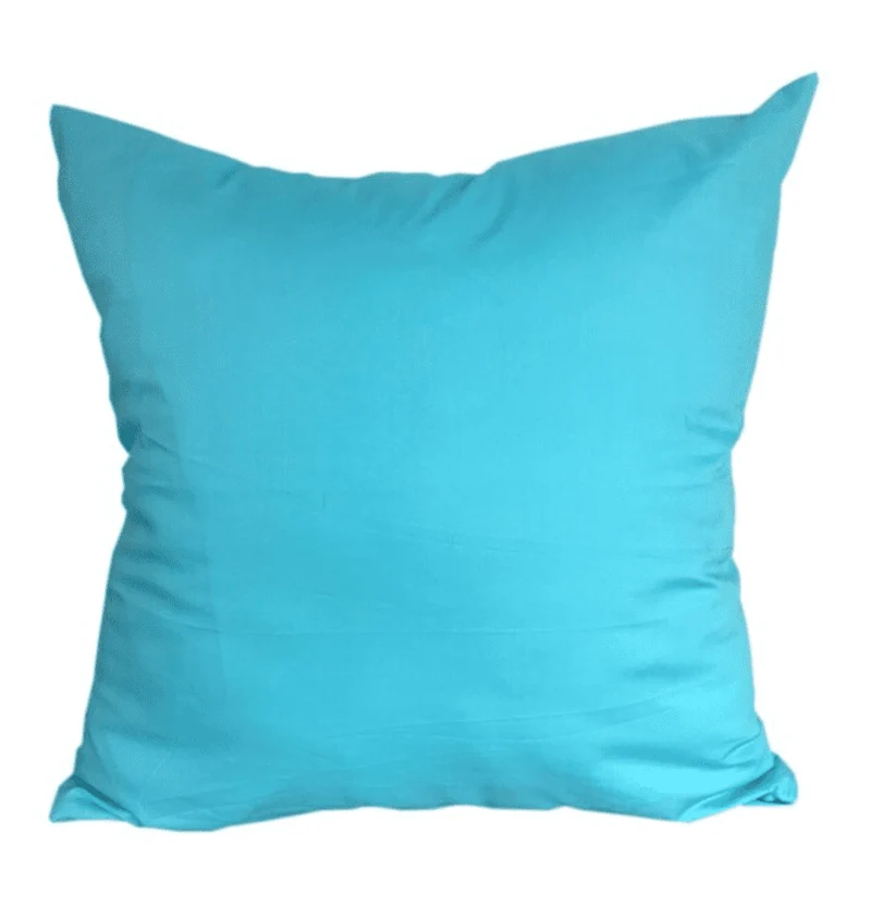Housse de coussin 40x40 Turquoise