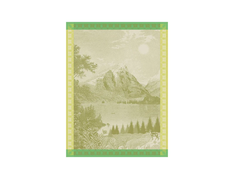 Torchon 100% coton - ALTITUDE Sapin