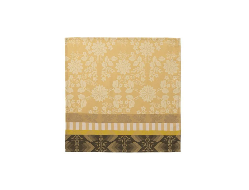 Serviette de table Coton Jacquard - GIPSY Désert