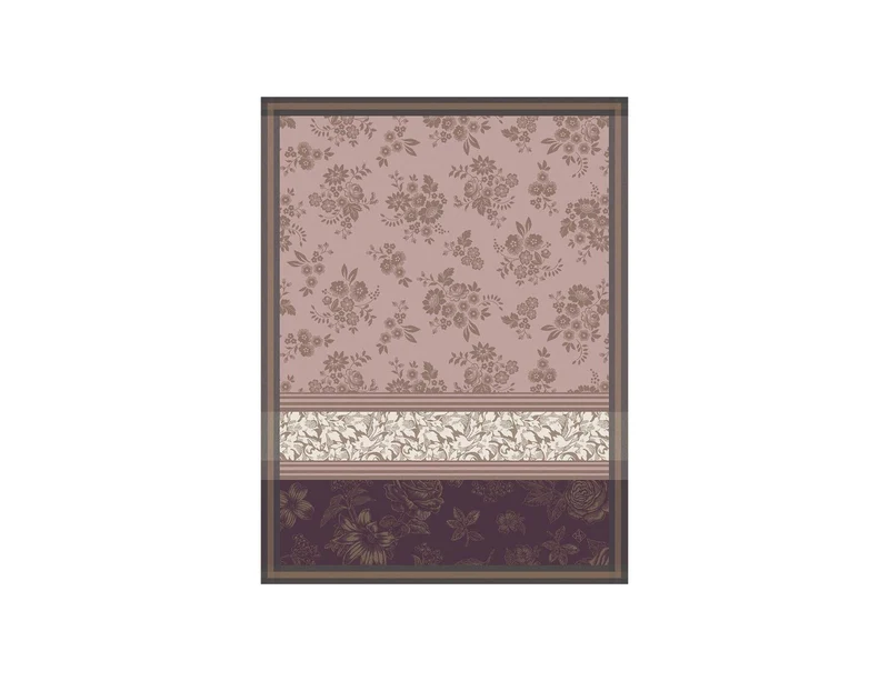 Torchon 100% coton - ROMANCE Charme