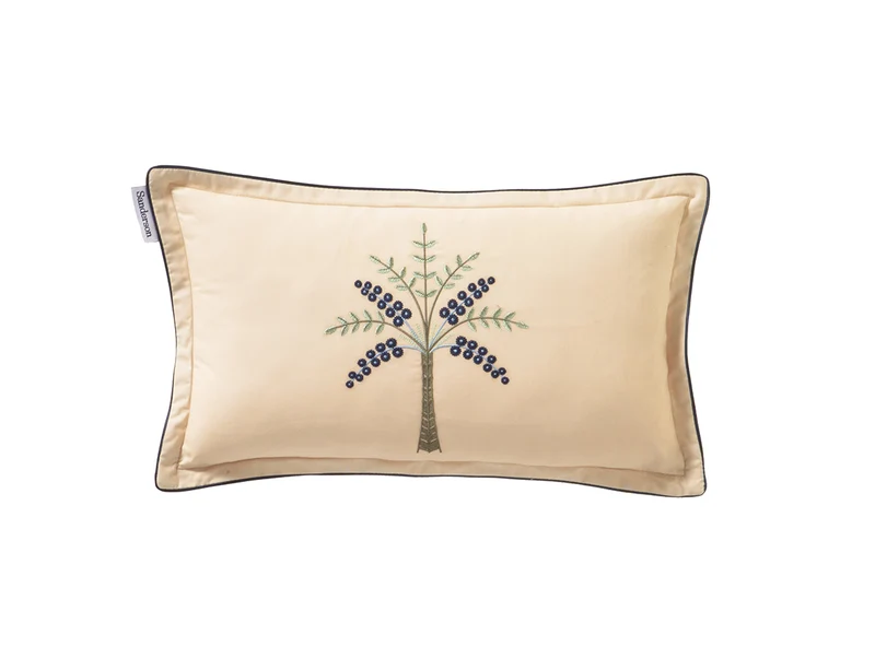 Coussin Percale - PALMIER Chanvre
