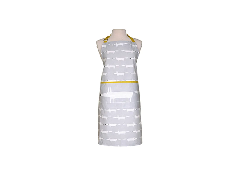 Tablier coton - Mr FOX gris