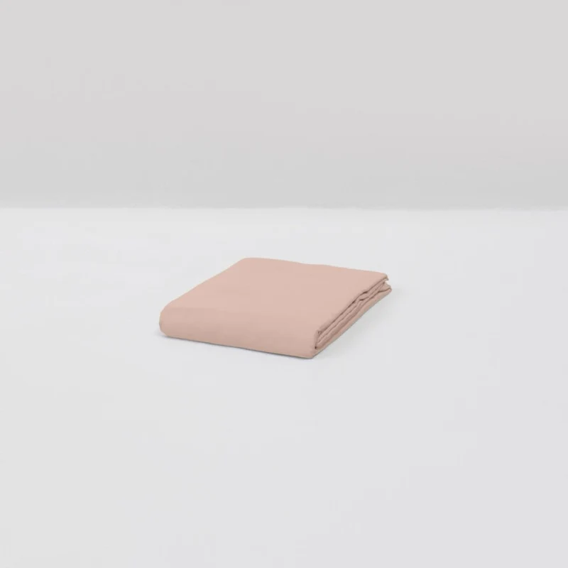 Drap housse en satin de coton égyptien 300 fils • Beige Argile