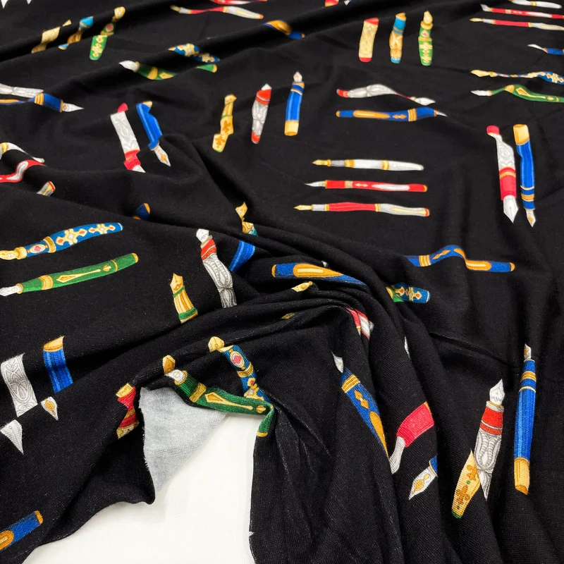 Tissu Maille Jersey, Viscose - Norwich