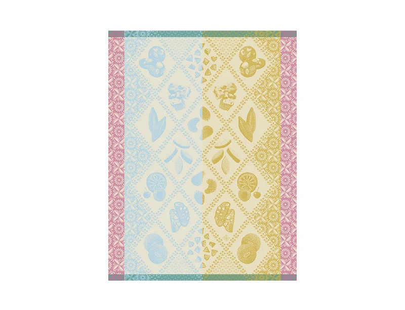 Torchon Coton Jacquard - ECLATS DU MIDI DOUCEUR Berlingot