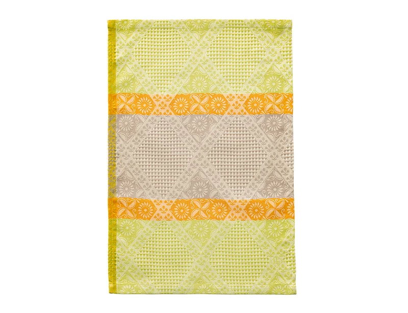Essuie-Main Coton Jacquard - ECLATS DU MIDI Melon