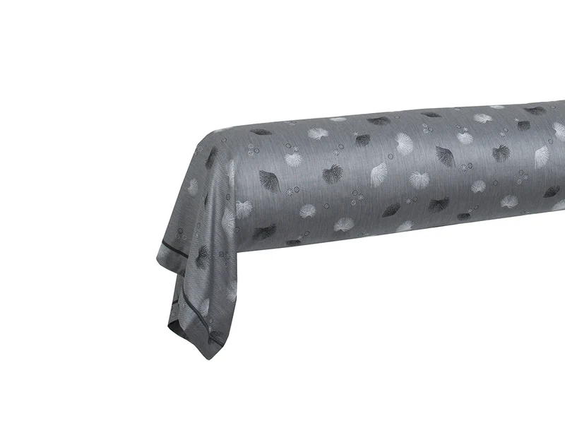 Taie de traversin Satin Jacquard - KYOTO Graphite
