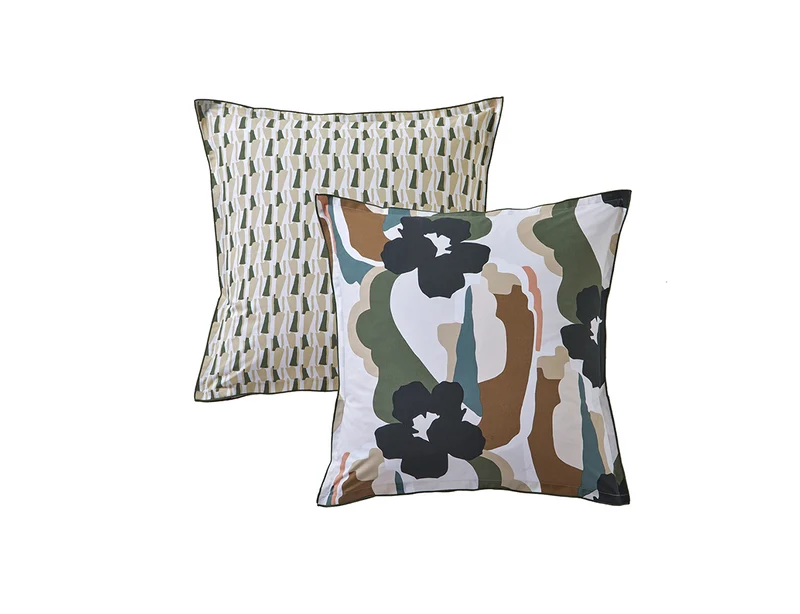 Taie d'oreiller Percale de coton - POP Bronze