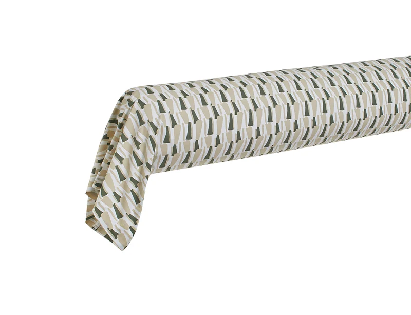 Taie de traversin Percale de coton - POP Bronze