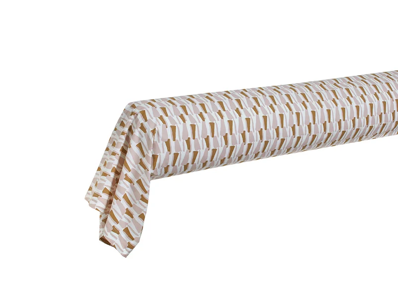 Taie de traversin Percale de coton - POP Terra Cota