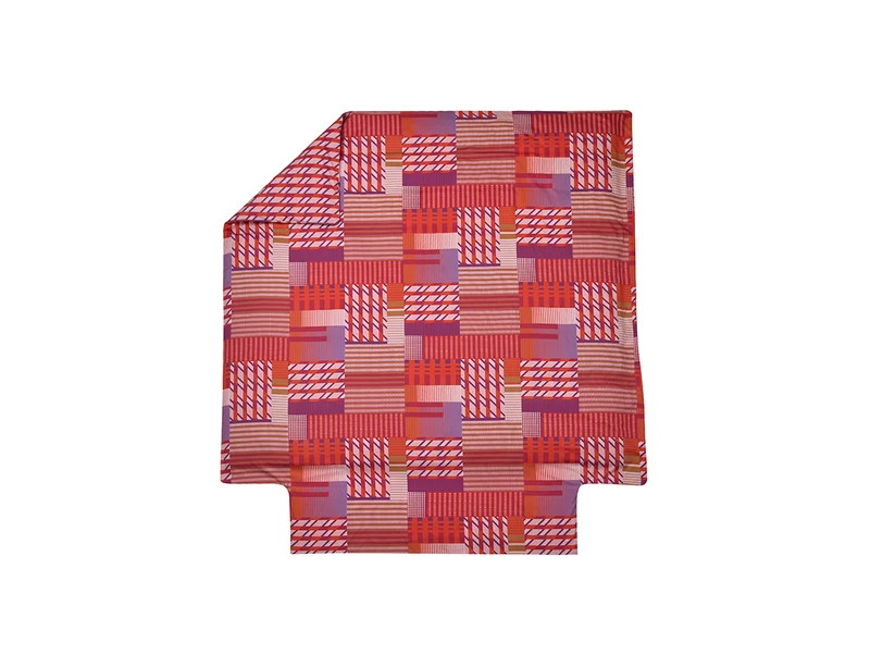 Housse de couette Satin de coton - FUSION Ultraviolet