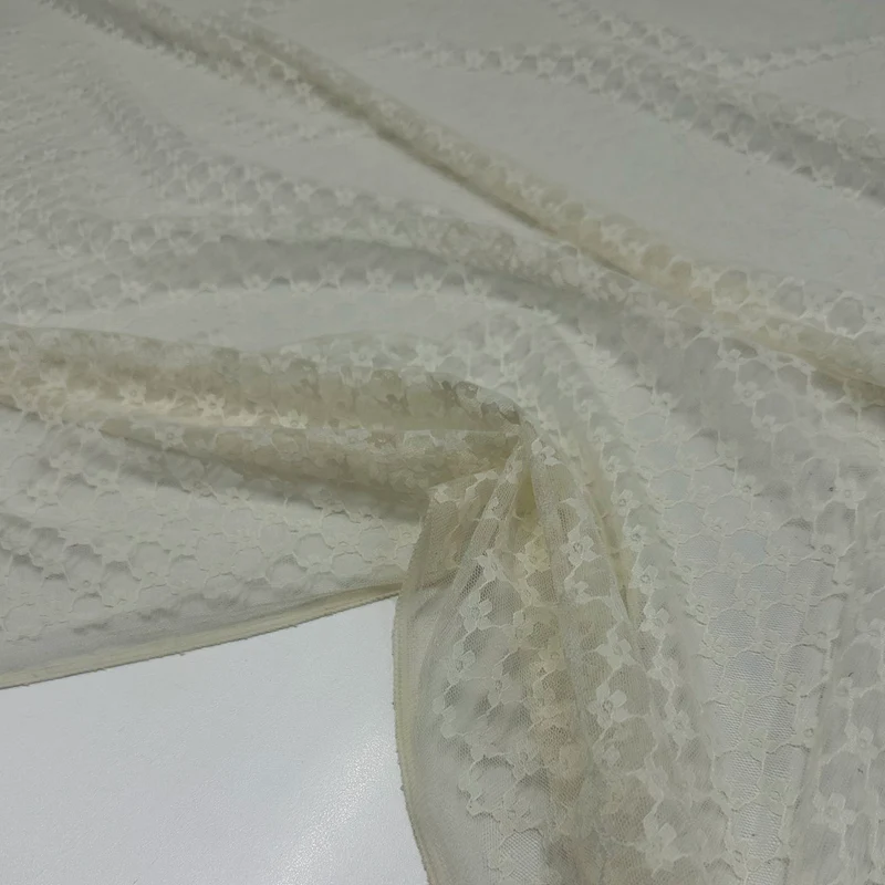 Tissu Maille Dentelle, Stretch - Euridice