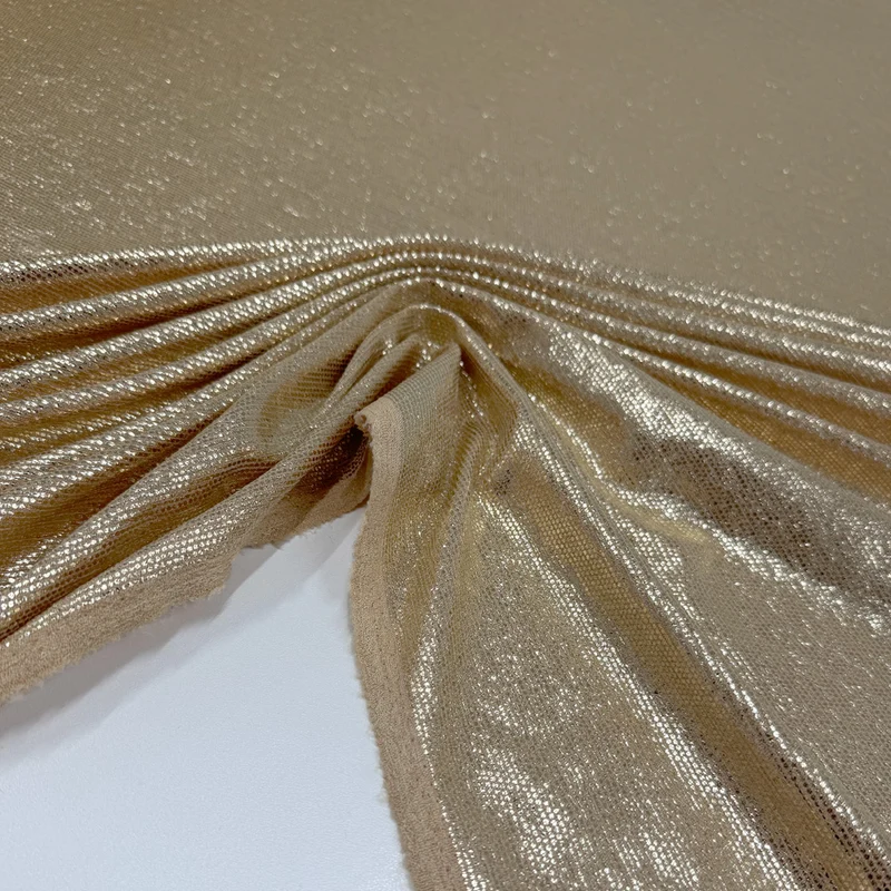 Tissu Maille Jersey - Métallisé, Nyota