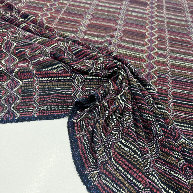 Tissu Maille Jersey Floqué - Métallisé, Arpia