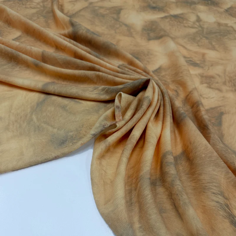Tissu Maille Laine - Miele
