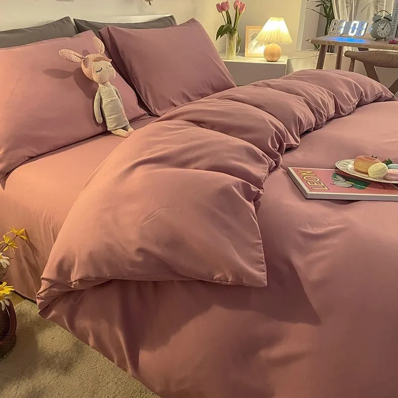 Rose - Housse de couette de qualité supérieure