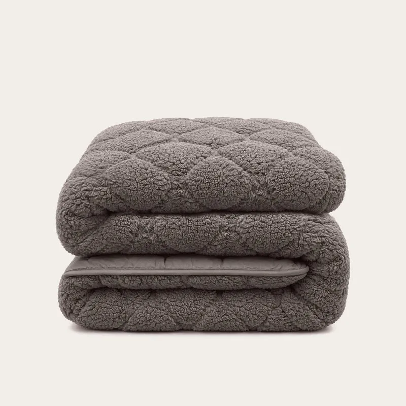 Wasbaar All Season Dekbed | Teddy | Anthracite