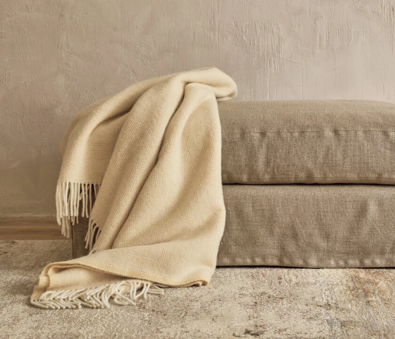 Plaid en laine alpaga ILLY