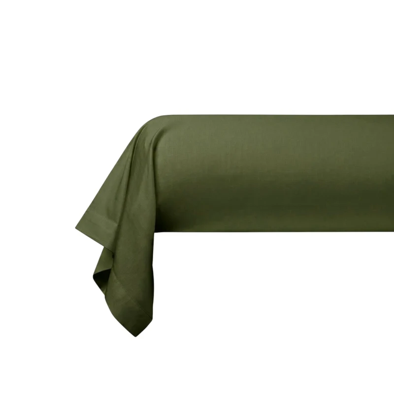 Taie de traversin Lierre - Percale de coton