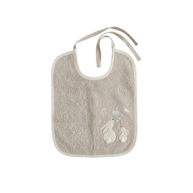 Bavoir Doux Lapinou - Coton 450g/m²