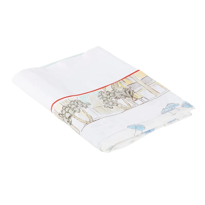 Drap plat Nice - Percale de coton 120 fils/cm²