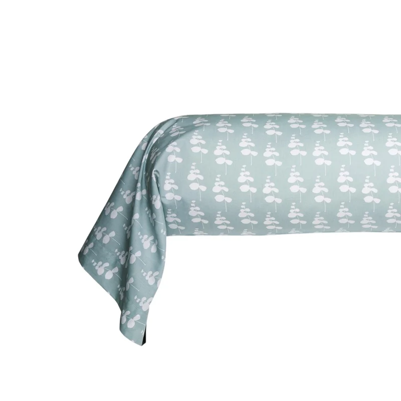Taie de Traversin Eucalyptus - Percale de coton