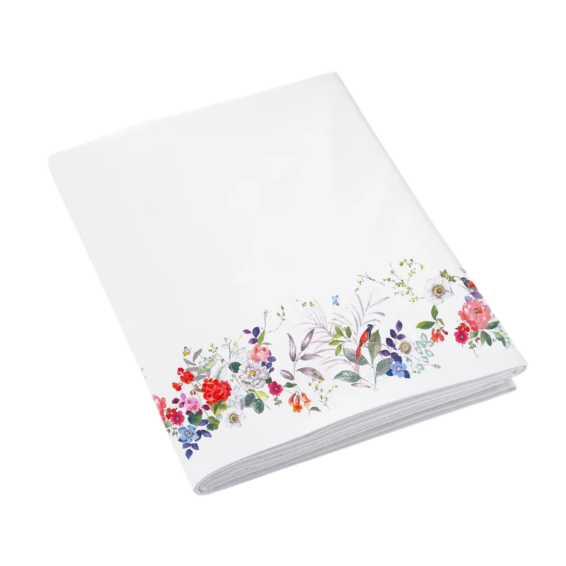 Drap plat Carmen - Satin de coton 120 fils/cm²