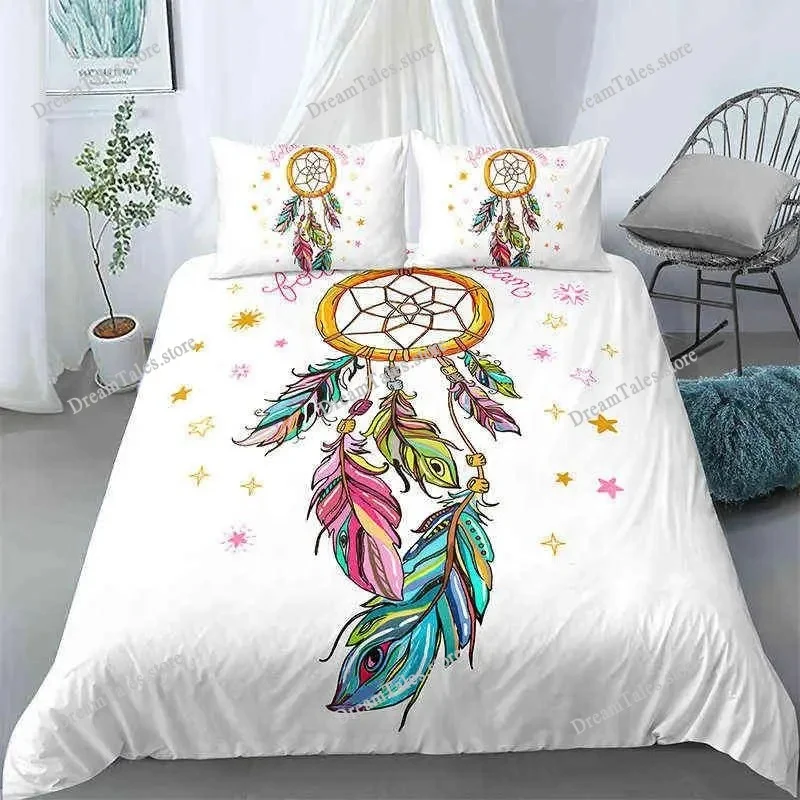 Housse de Couette Attrape Rêve Etoiles