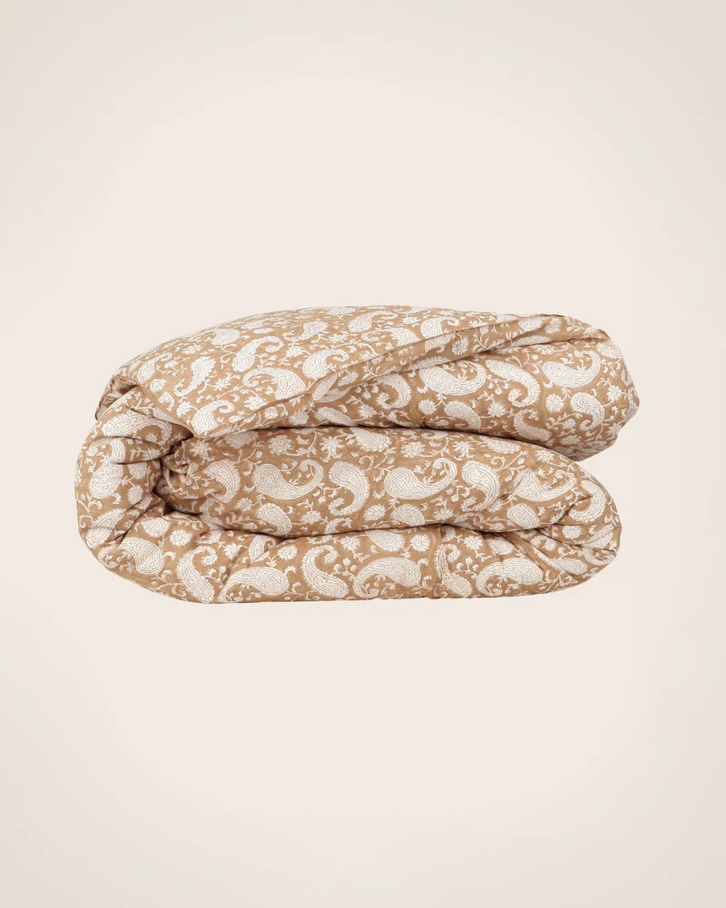 Housse de couette Paisley bio