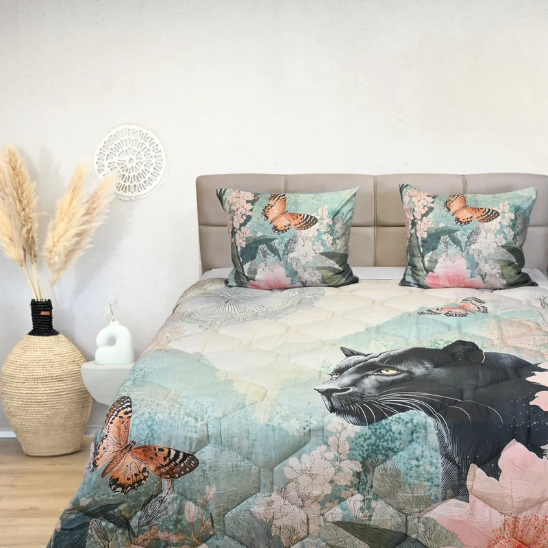 HappyBed Panter Bloom - Dekbed voor het hele jaar