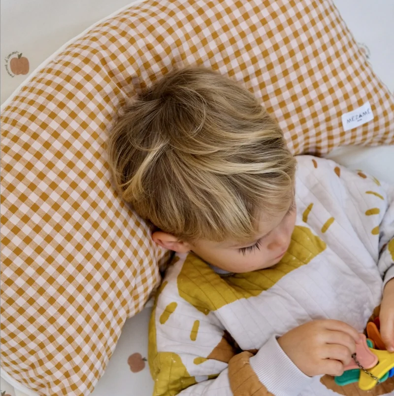 Coussin +One Vichy Caramel