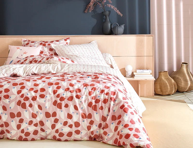 GARDEN Coquelicot - Percale de coton