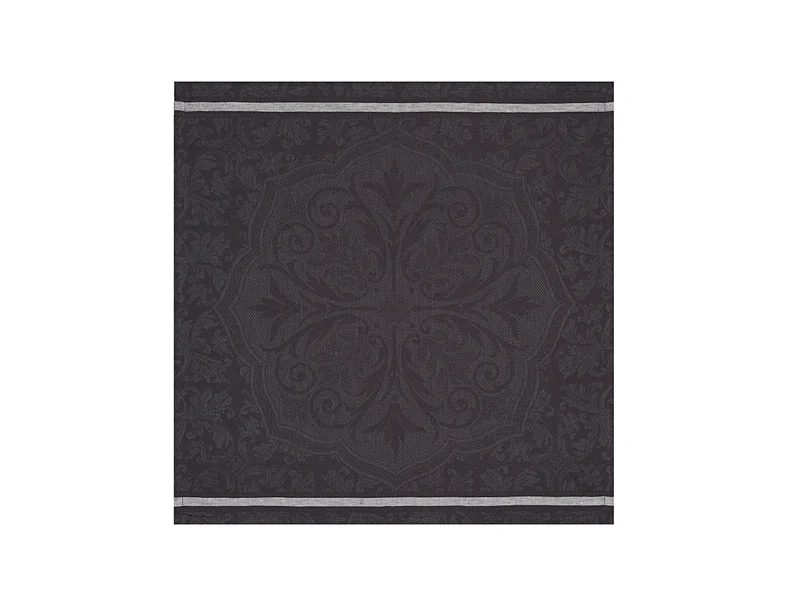 Serviette de table 100% Lin - ARMOIRIES Jais