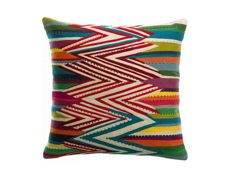 Coussin Coton brodé - ZUMA Multico