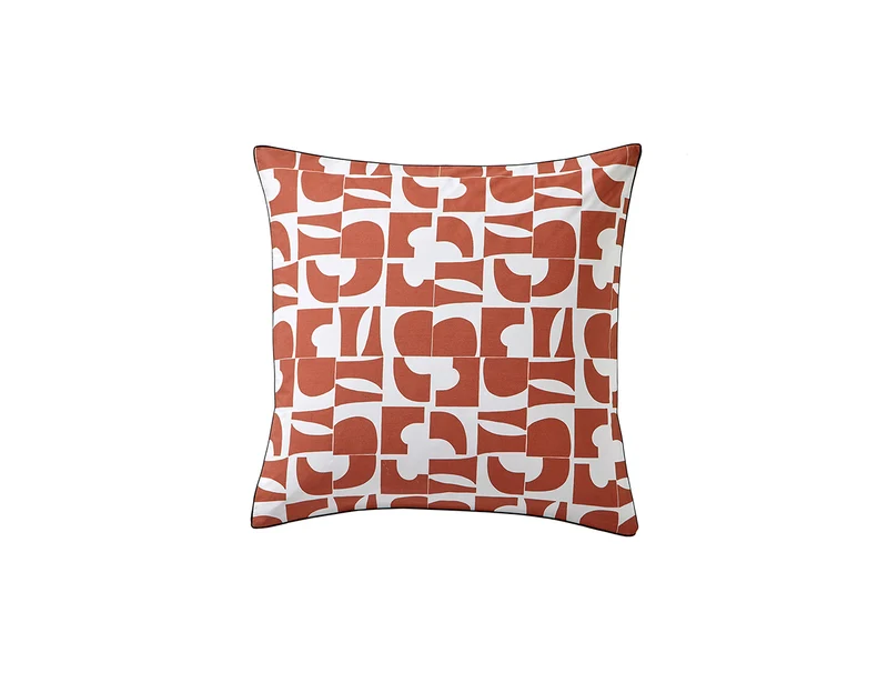 Taie d'oreiller Percale de coton - CRAFT Terra Cota